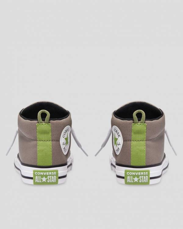 Boty Vysoké Converse Chuck Taylor All Star Street Hnědé | CV-057ZGJ