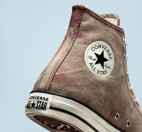 Boty Vysoké Converse Chuck Taylor All Star Washed Platene Černé | CV-065FWX
