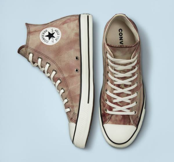 Boty Vysoké Converse Chuck Taylor All Star Washed Platene Černé | CV-065FWX
