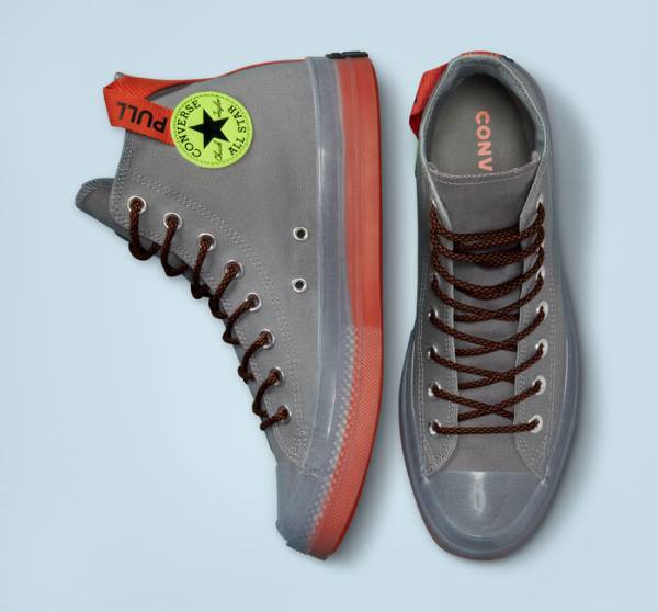 Boty Vysoké Converse Chuck Taylor All Star CX Pull Tab Oranžové | CV-073TCE