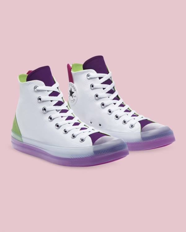 Boty Vysoké Converse Chuck Taylor All Star CX Blocked Bílé | CV-120EJU