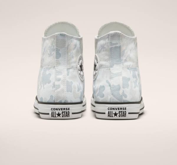 Boty Vysoké Converse Chuck Taylor All Star Split Panel Camo Bílé Šedé | CV-134JUN