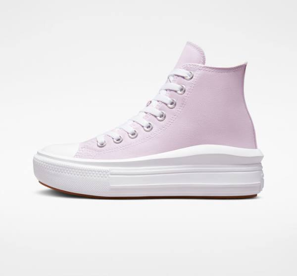 Boty Vysoké Converse Chuck Taylor All Star Move Platformyě Seasonal Color Bílé Bílé | CV-192GMA