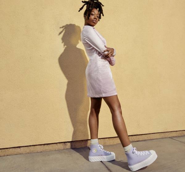 Boty Vysoké Converse Chuck Taylor All Star 2X Lift Platformyě Pastel Gradient Blankyt Bílé | CV-231FOJ