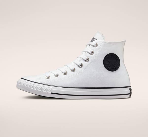 Boty Vysoké Converse Chuck Taylor All Star Translucent Barcode Bílé Černé Bílé | CV-259LHI