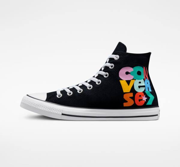 Boty Vysoké Converse Chuck Taylor All Star Floral Černé Bílé Světle | CV-278GTF