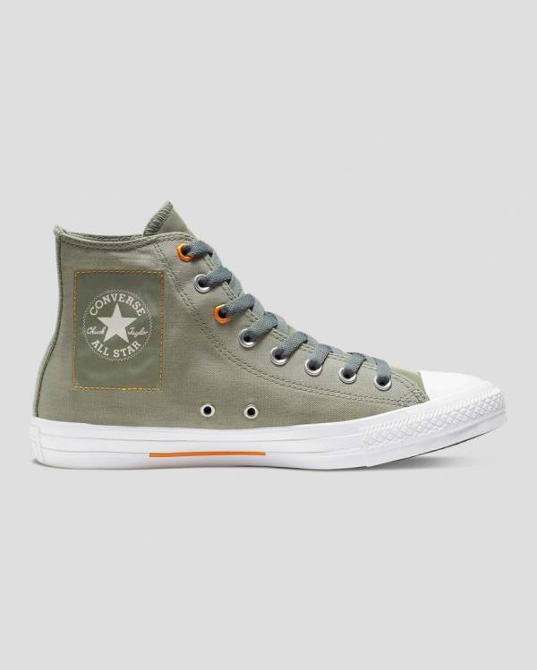 Boty Vysoké Converse Chuck Taylor All Star Flight School Zelene | CV-326YFA