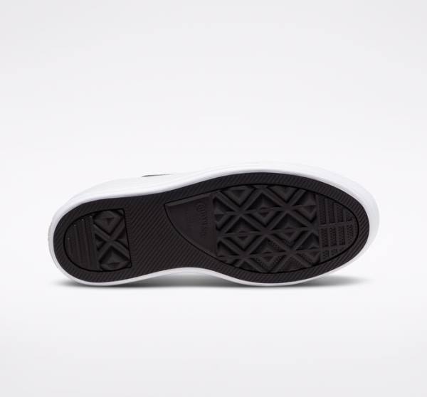 Boty Vysoké Converse Chuck Taylor All Star Move Platformyě Černé Béžový Bílé | CV-341MCW