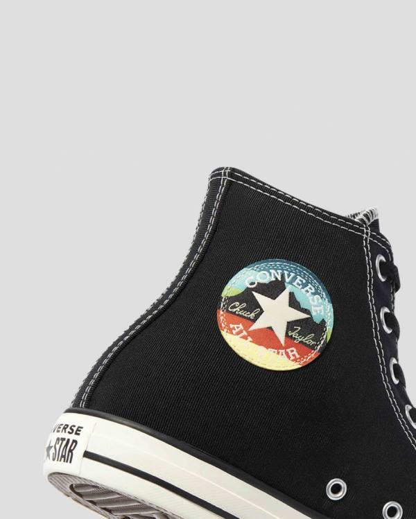 Boty Vysoké Converse Chuck Taylor All Star National Parks Patch Černé | CV-345VAS