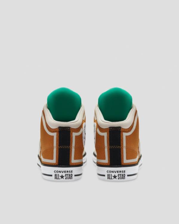 Boty Vysoké Converse Chuck Taylor All Star High Street String Hnědé Béžový | CV-367CSV