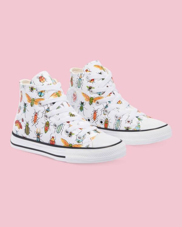Boty Vysoké Converse Chuck Taylor All Star Bugged Out Bílé | CV-379OTM