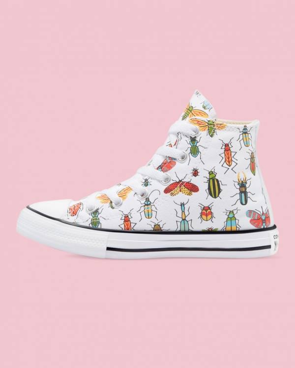 Boty Vysoké Converse Chuck Taylor All Star Bugged Out Bílé | CV-379OTM