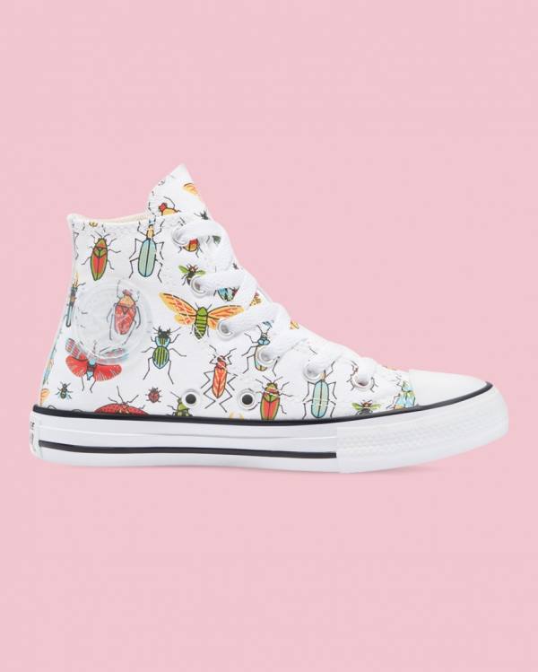Boty Vysoké Converse Chuck Taylor All Star Bugged Out Bílé | CV-379OTM