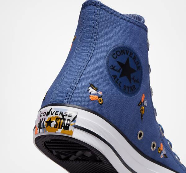 Boty Vysoké Converse Chuck Taylor All Star We Are Stronger Together Blankyt Indigo | CV-387VES