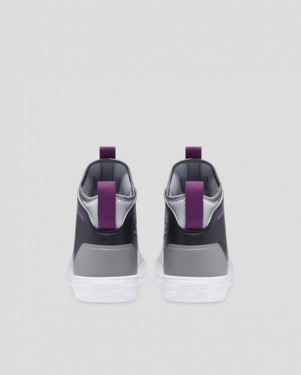 Boty Vysoké Converse Chuck Taylor All Star Ultra Dramatic Nights Šedé Černé | CV-412FYZ
