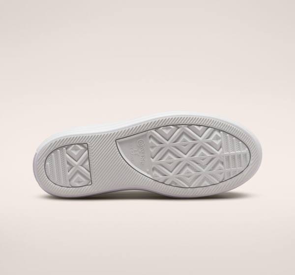 Boty Vysoké Converse Chuck Taylor All Star Move Platformyě Platene Růžové Bílé Růžové | CV-419UNE