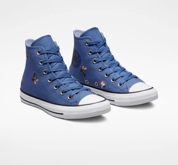 Boty Vysoké Converse Chuck Taylor All Star We Are Stronger Together Blankyt Indigo | CV-465LFU