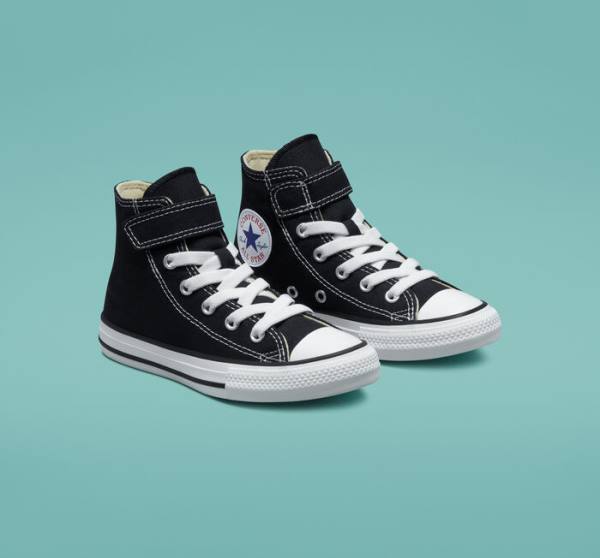 Boty Vysoké Converse Chuck Taylor All Star Easy-On Černé Béžový Bílé | CV-520QFS