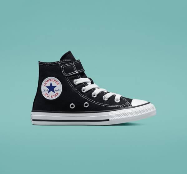 Boty Vysoké Converse Chuck Taylor All Star Easy-On Černé Béžový Bílé | CV-520QFS
