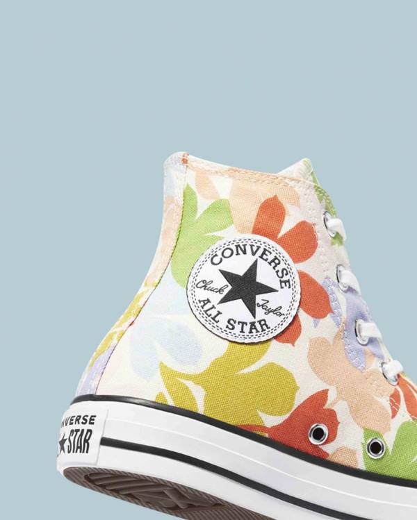 Boty Vysoké Converse Chuck Taylor All Star Garden Party All Over Béžový | CV-561FMT