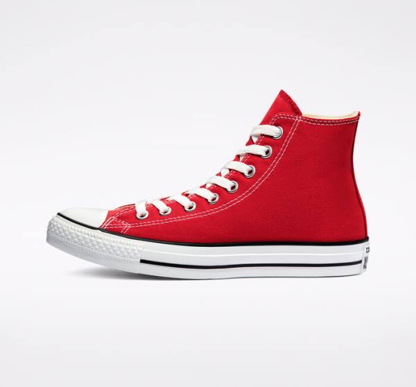 Boty Vysoké Converse Chuck Taylor All Star Red Červené | CV-583EGN