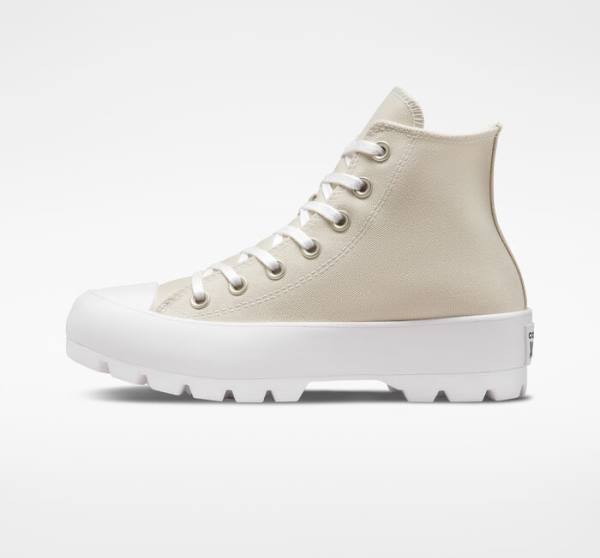 Boty Vysoké Converse Chuck Taylor All Star Lugged Seasonal Color Hnědé Bílé Černé | CV-598BRX