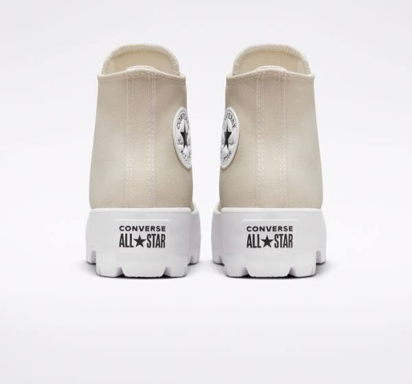 Boty Vysoké Converse Chuck Taylor All Star Lugged Seasonal Color Hnědé Bílé Černé | CV-598BRX