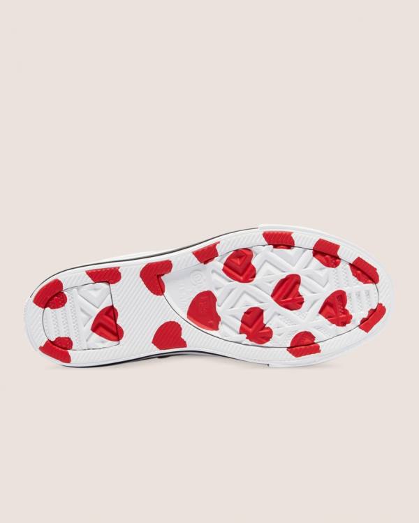 Boty Vysoké Converse Chuck Taylor All Star Street Love Thread Bílé | CV-619EMI