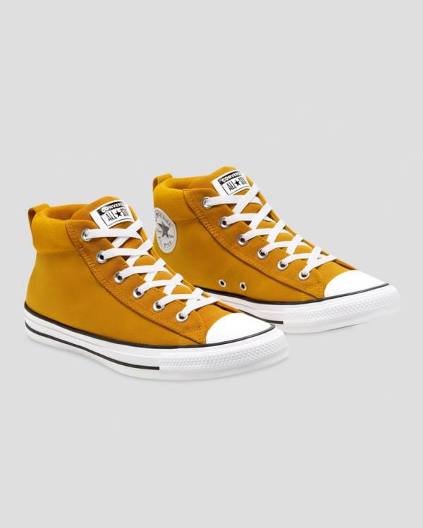 Boty Vysoké Converse Chuck Taylor All Star Street Mix And Match Žluté | CV-643UVN