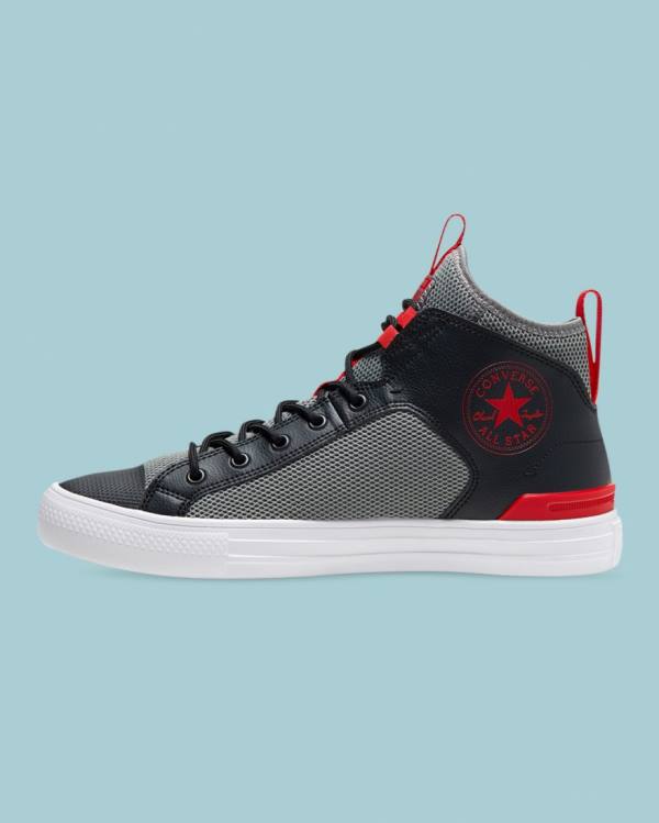Boty Vysoké Converse Chuck Taylor All Star Ultra Seasonal Colour Mason Šedé Černé | CV-657YBQ