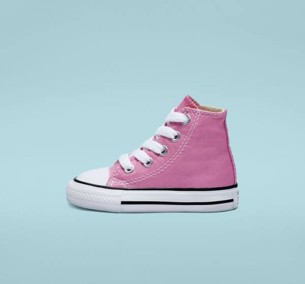 Boty Vysoké Converse Chuck Taylor All Star Classic Růžové | CV-740OTD