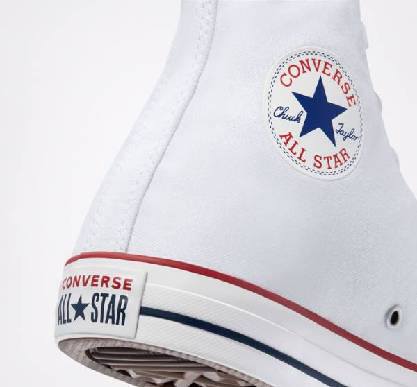 Boty Vysoké Converse Chuck Taylor All Star White Bílé | CV-763UEL