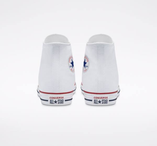 Boty Vysoké Converse Chuck Taylor All Star White Bílé | CV-763UEL