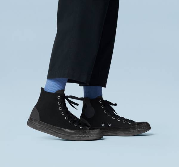 Boty Vysoké Converse Chuck Taylor All Star CX Stretch Platene Černé | CV-842HKJ