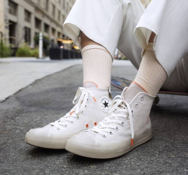 Boty Vysoké Converse Chuck Taylor All Star CX Stretch Platene Hnědé Mango | CV-896WJF