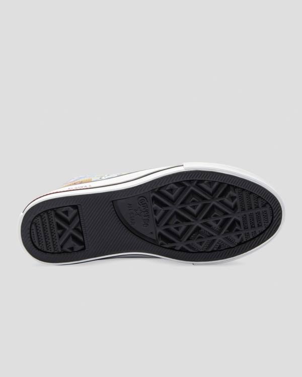 Boty Vysoké Converse Chuck Taylor All Star Girls Gamer Blankyt Růžové Bílé | CV-967BPA