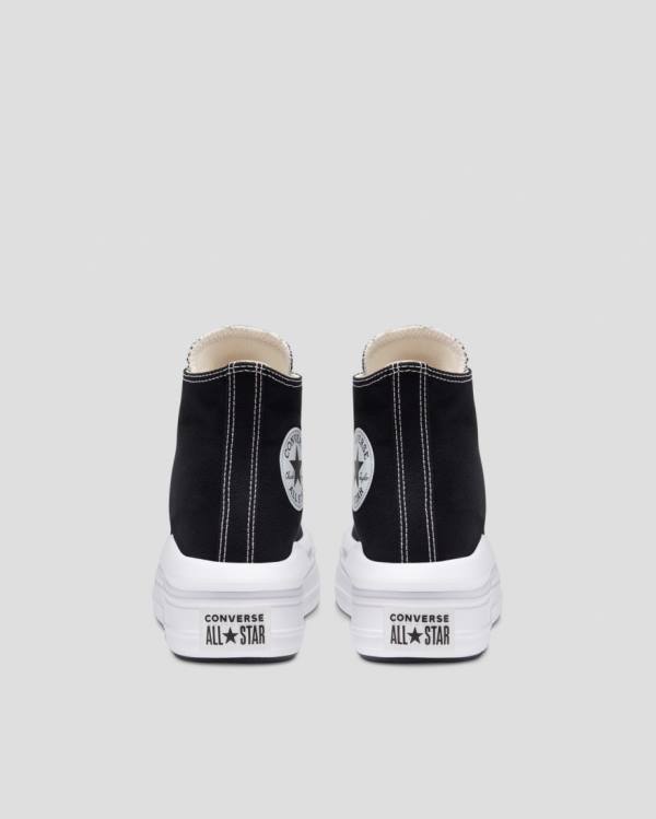 Boty Vysoké Converse Chuck Taylor Move Platformyě Černé | CV-821SFL