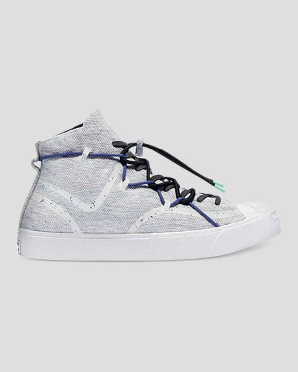 Boty Vysoké Converse Jack Purcell Ralley Morphlon Šedé | CV-829HYK