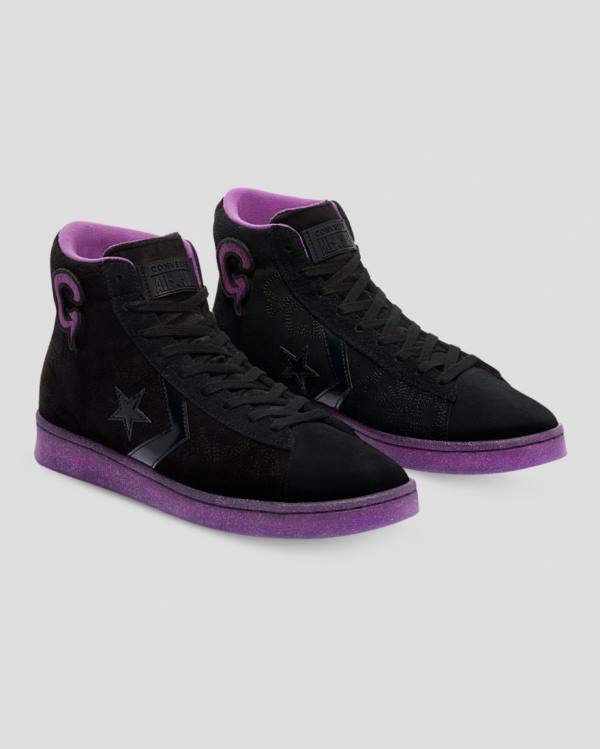 Boty Vysoké Converse Joe Freshgoods Pro Læder Černé | CV-079NYR