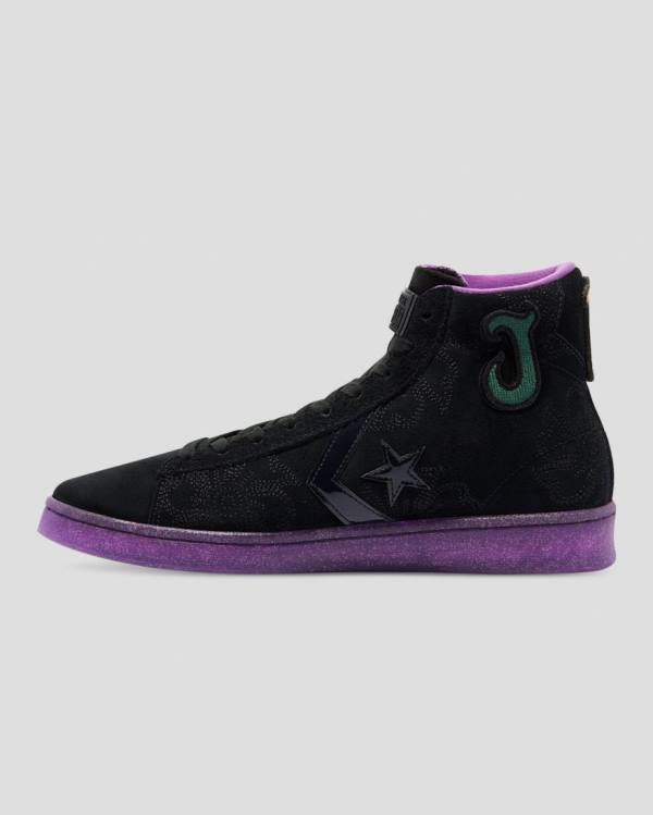 Boty Vysoké Converse Joe Freshgoods Pro Læder Černé | CV-079NYR