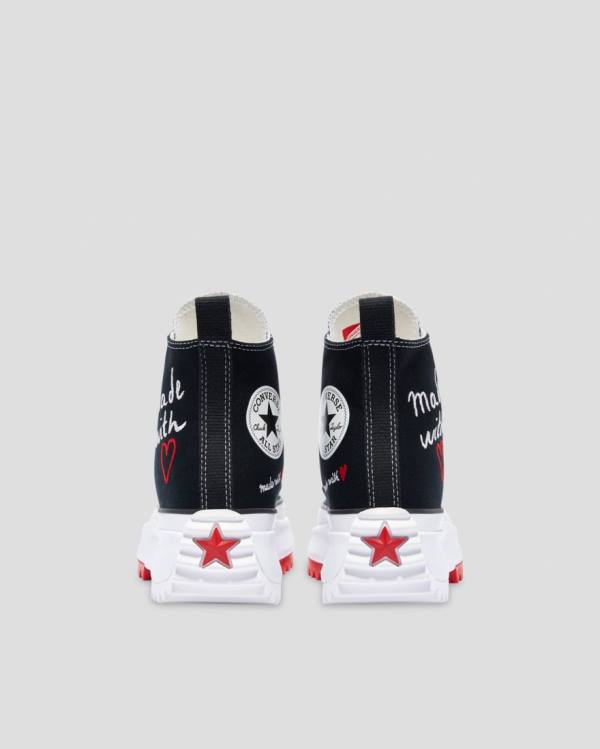 Boty Vysoké Converse Run Star Hike Love Thread Černé | CV-107NWH