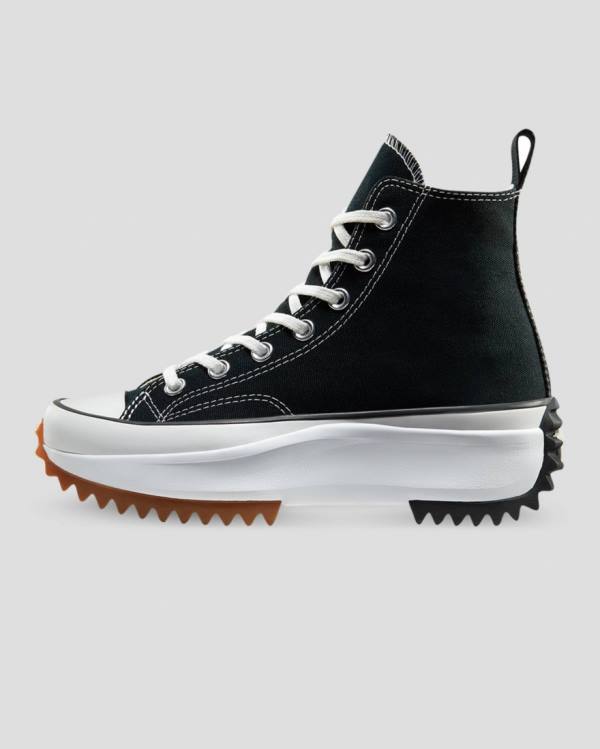 Boty Vysoké Converse Run Star Hike Lugged Černé | CV-159TXC