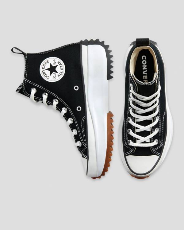 Boty Vysoké Converse Run Star Hike Lugged Černé | CV-159TXC