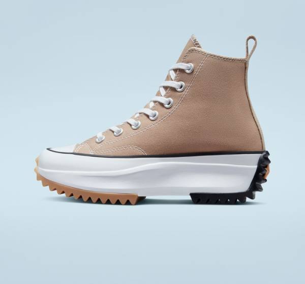 Boty Vysoké Converse Run Star Hike Platformyě Seasonal Color Černé Bílé | CV-320VXD