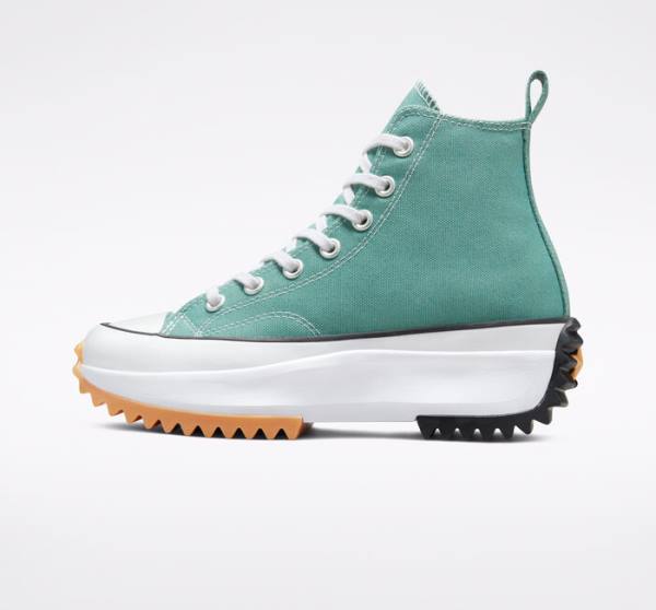 Boty Vysoké Converse Run Star Hike Platformyě Seasonal Color Černé Bílé | CV-809FHE