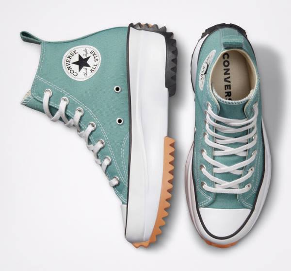 Boty Vysoké Converse Run Star Hike Platformyě Seasonal Color Černé Bílé | CV-809FHE