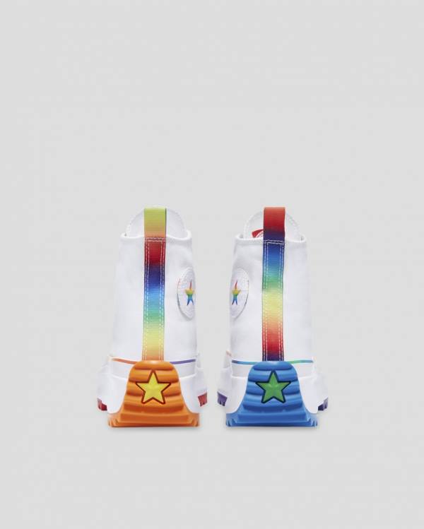 Boty Vysoké Converse Run Star Hike Pride Bílé | CV-154DMY