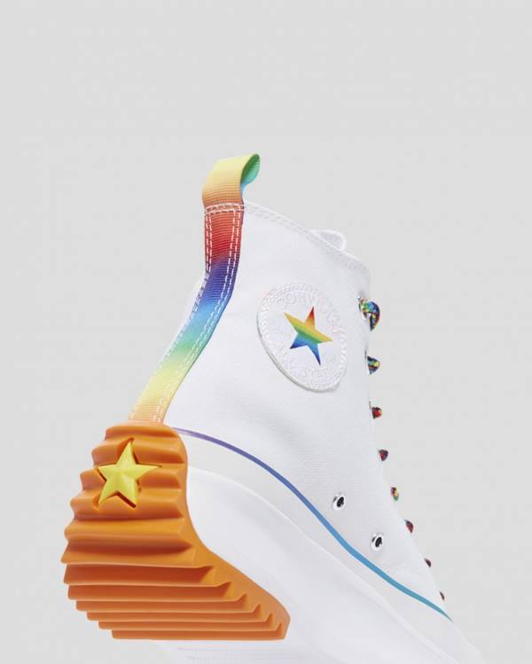 Boty Vysoké Converse Run Star Hike Pride Bílé | CV-154DMY