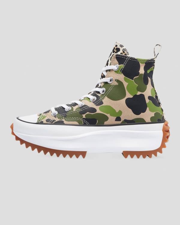 Boty Vysoké Converse Run Star Hike Wild Archive Maskáčové | CV-748YNX