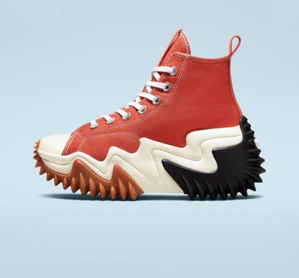 Boty Vysoké Converse Run Star Motion Platformyě Seasonal Color Oranžové Černé | CV-239JIF
